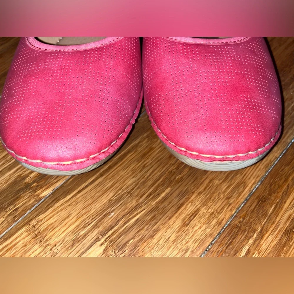 EG Shoes Coral Pink Cushioned Flats Sz women’s 9.5 NWT NEW - Picture 7 of 7